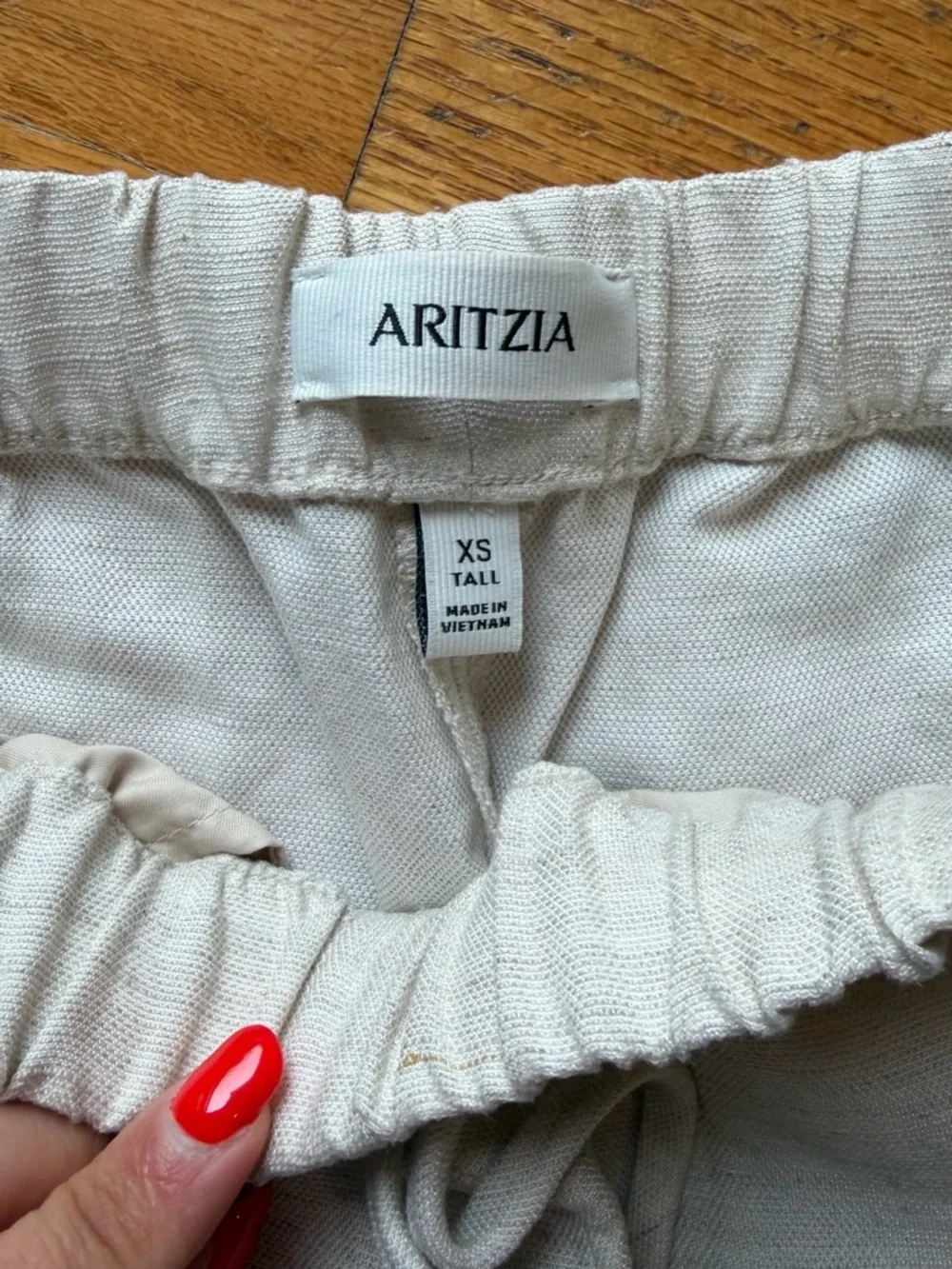 Aritzia The Lodge Pant Cruise Linen